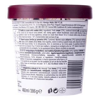 HAAGEN DAZS | COOKIES & CREAM  366GR
