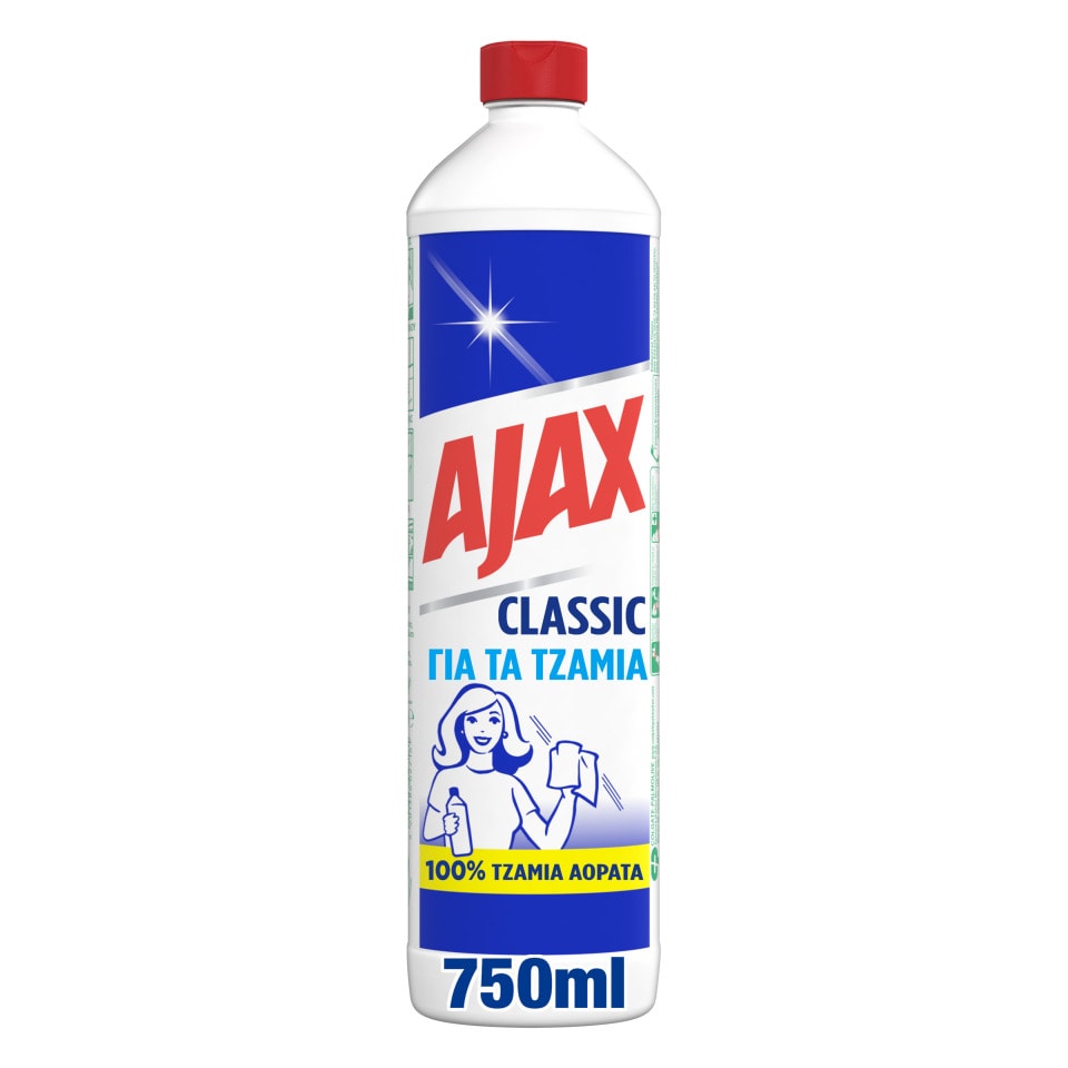 AJAX | Καθαριστικό Τζαμιών Classic 750ml | AB