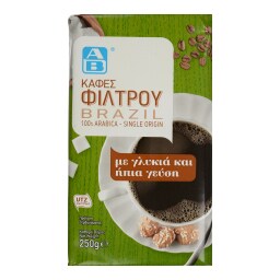 ΑΒ | ΚΑΦΕΣ ΦΙΛΤΡΟΥ BRAZIL  250Γ