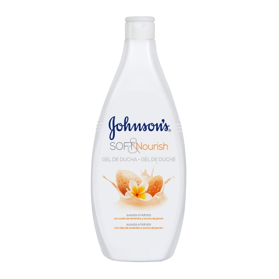 JOHNSON Αφρόλουτρο Soft & Nourish Αμυγδαλέλαιο & Γιασεμί 750ml