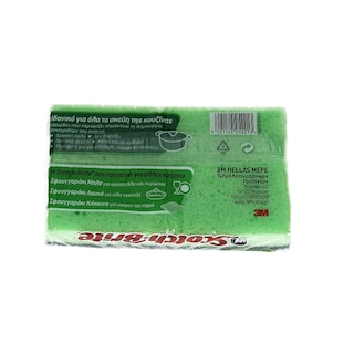 SCOTCH BRITE | Σφουγγαράκι Γίγας Κουζίνας Αντιβακτηριδιακό 1 Τεμάχιο