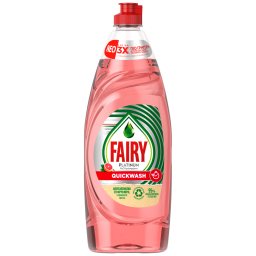 FAIRY | Υγρό Πιάτων Platinum Quickwash Grapefruit 654ml