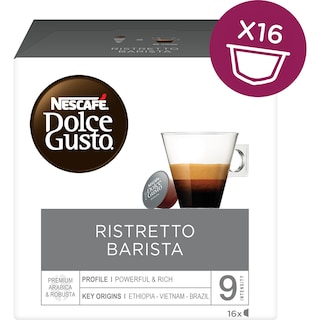 NESCAFE | DOLCE GUSTO | Κάψουλες Καφέ Dolce Gusto Ristretto Barista 120g