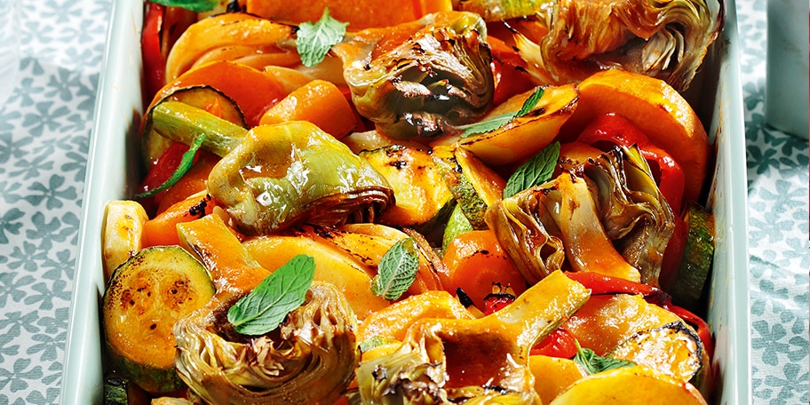 Ανοιξιάτικο μπριάμ με αγκινάρες