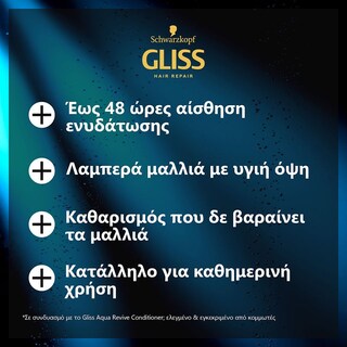 GLISS | Σαμπουάν Aqua Revive 400ml