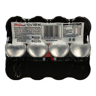 COCA COLA | ZERO | ΑΝΑΨΥΚΤΙΚΟ COLA ZERO KΟΥΤΙ 12 X 150 ML