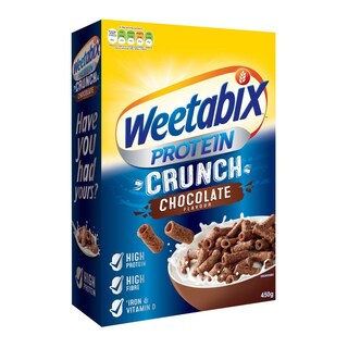 WEETABIX | Δημητριακά Protein Crunch Σοκολάτα 450g