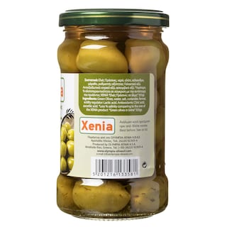 XENIA | Ελιές Πράσινες 40% Λιγότερο Αλάτι 160g