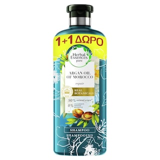 HERBAL ESSENCES | Σαμπουάν Argan Oil 400ml 1+1 Δώρο