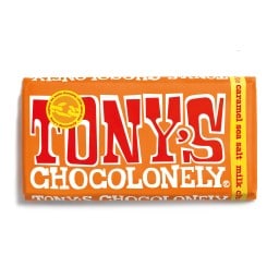 TONY'S | TONY'S MILK CHOCO CARAMEL&SALT 180GR