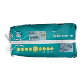 PAMPERS | BABY DRY | ΠΑΝΕΣ ΜΩΡΟΥ MAXI PLUS No 4+ 22 ΤΕΜ