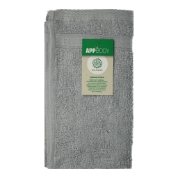 APP | APPBODY NATURE HAND TOW.30X50 GREY BLUE Χεριών Βαμβακερή Γκρι Μπλε