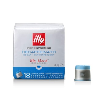 ILLY | Κάψουλες Καφέ IperEspresso Decaf 18 Τεμάχια Έκπτ 0.7Ε