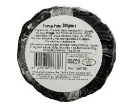 - | SEMIHARD CHEESE WITH BEER 200 GR