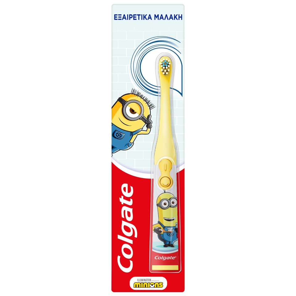 Οδοντόβουρτσα Μπαταρίας Παιδική Minions Πολύ Μαλακή 1 Τεμάχιο