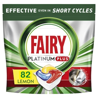 FAIRY | Κάψουλες Πλυντηρίου Πιάτων Platinum Plus Λεμόνι 41+41 Τεμάχια Δώρο