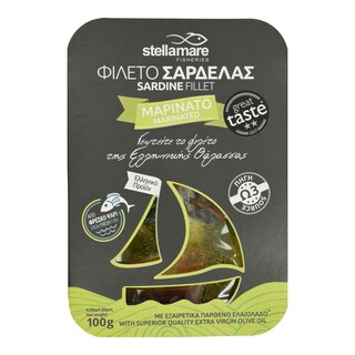 STELLA MARE | MARINATED SARDINE FILLET  100GR