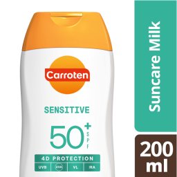 CARROTEN | Sunscreen Milk Sensitive SPF50+ 200ml 200ml