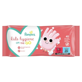 PAMPERS | Μωρομάντηλα Kids Hygiene 40 Τεμάχια