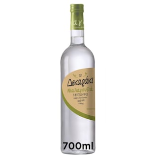 ΔΕΚΑΡΑΚΙ | Tsipouro Malagouzia Without Anise 700ml