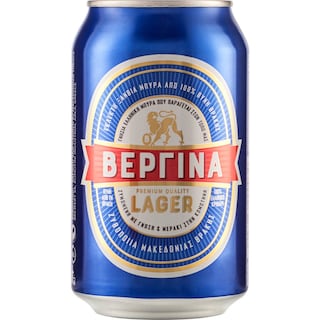 ΒΕΡΓΙΝΑ | Μπύρα Lager Κουτί 330ml