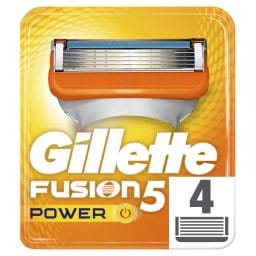 GILLETTE | FUSION POWER | Ανταλλακτικά Ξυριστικής Μηχανής 4 Τεμάχια