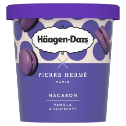 Παγωτό Macaron Vanilla & Blueberry 364g
