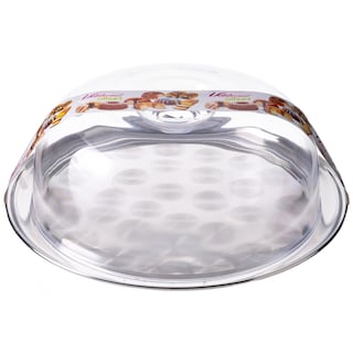 - | Cake Stand Stainless Steel Tray 33cm 1 Piece