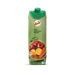 Φυσικός Χυμός Μήλο Πορτοκάλι Καρότο 1lt