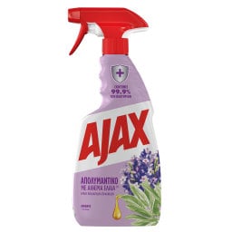 AJAX | Spray Καθαρισμού Απολυμαντικό με Αιθέρια Έλαια Λεβάντα 500ml