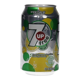 7UP | FREE | ΑΝΑΨΥΚΤΙΚΟ ΓΚΑΖΟΖΑ ΧΩΡΙΣ ΖΑΧΑΡΗ ΚΟΥΤΙ 330 ML