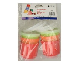 - | Φορμάκια Ζελέ με Καπάκι 6 Τεμάχια