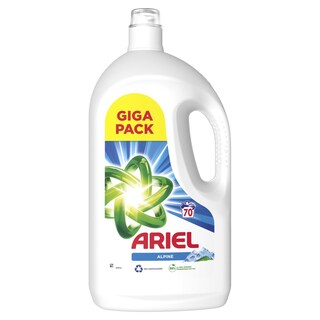 ARIEL | Υγρό Πλυντηρίου Ρούχων Alpine 70 Μεζούρες