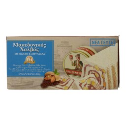 ΜΑΚΕΔΟΝΙΚΟΣ | ΧΑΛΒΑΣ ΚΑΚΑΟ ΚΑΙ ΑΜΥΓΔΑΛΟ 400 GR