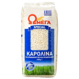 ΩΜΕΓΑ | RICE KAROLINA SPEC.GREEK 1KG