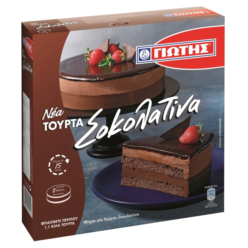 ΓΙΩΤΗΣ Μείγμα Τούρτα Σοκολατίνα 580gr