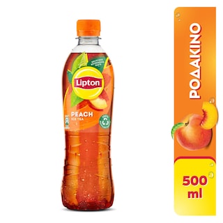 LIPTON | ICE TEA ΡΟΔΑΚΙΝΟ ΦΙΑΛΗ 500 ML