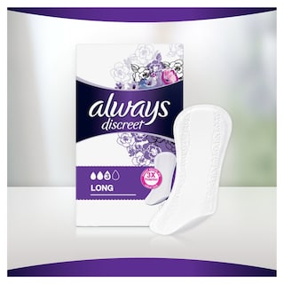 ALWAYS | DISCREET | Σερβιετάκια Discreet Long 40 Τεμάχια