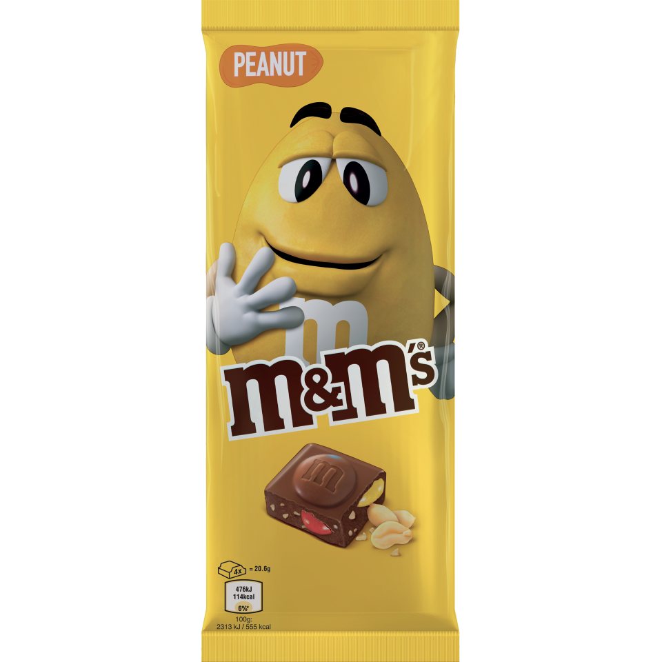 M & M'S Σοκολάτα Γάλακτος Φυστίκι Γεμιστή 165g