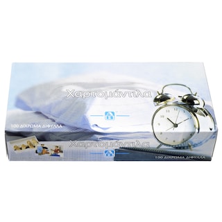 ΑΒ | ΧΑΡΤΟΜΑΝΤΗΛΑ FACIAL 2 ΦΥΛΛΑ ΔΙΧΡΩΜΑ 100 ΤΕΜ