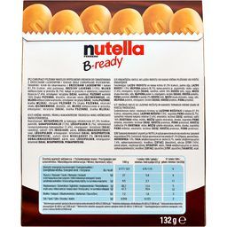 NUTELLA | Μπάρες Μπισκότου Γεμιστές 132gr