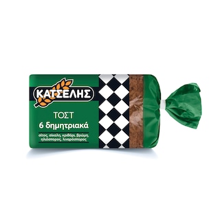 ΚΑΤΣΕΛΗΣ | Ψωμί Τόστ 6 Δημητριακά 350gr