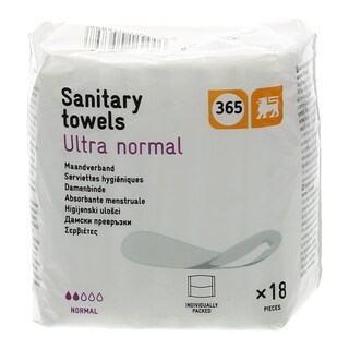 365 | ΣΕΡΒΙΕΤΕΣ ULTRA NORMAL 18 ΤΕΜ