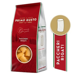 PRIMO GUSTO | Zυμαρικά Paccheri Rigati  500 gr
