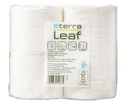 TERRA LEAF | ΧΑΡΤΙ ΥΓΕΙΑΣ 3 ΦΥΛΛΑ 12 ΤΕΜ