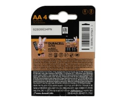 DURACELL | Μπαταρίες Αλκαλικές Plus Power ΑΑ 4 Τεμάχια
