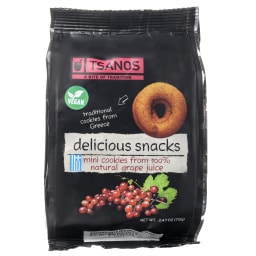 ΤΣΑΝΑΚΙΑ | TSANAKIA SNACKS NATURAL MUST  70G