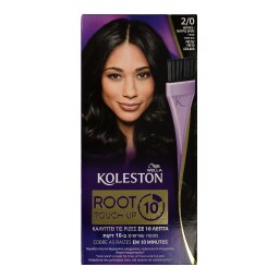 KOLESTON | Βαφή Μαλλιών Kit Root Touch Up Μαύρο Μπλέ 1 Τεμ.
