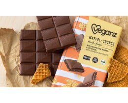 VEGANZ | Σοκολάτα Bio Γκοφρέτα 80g