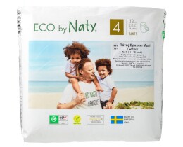 NATY | Πάνες Βρακάκι Μωρού Eco Νο4 22 Τεμάχια
